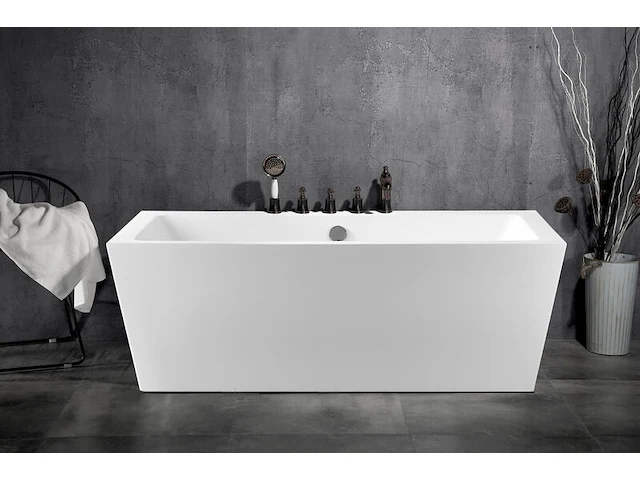 Design bad, vrijstaand, wit - afbeelding 1 van  4
