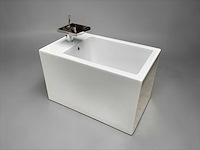 Design badmeubel catalano wastafel met axor massaud waterval kraan - afbeelding 5 van  7