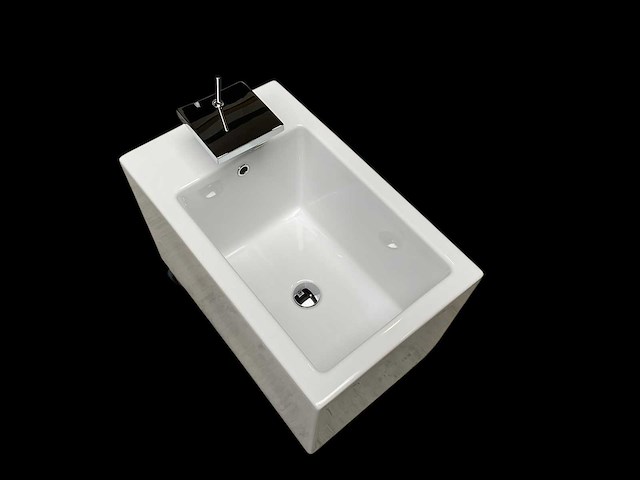 Design badmeubel catalano wastafel met axor massaud waterval kraan - afbeelding 3 van  7