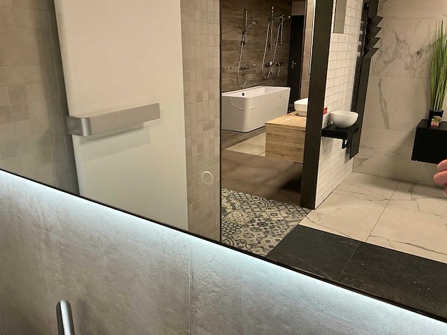 Design badmeubelen - badmeubelset 140 x 40 cm - afbeelding 3 van  11