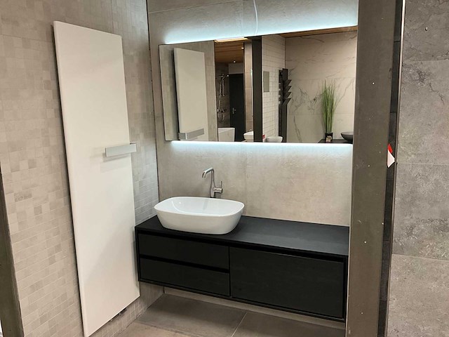 Design badmeubelen - badmeubelset 140 x 40 cm - afbeelding 4 van  11