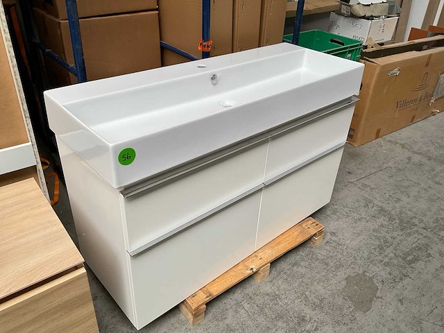 Design badmeubelset 121x46cm - afbeelding 4 van  6