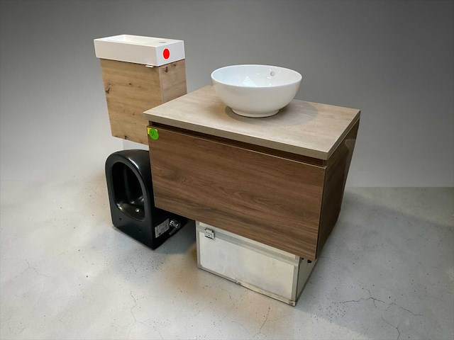 Design badmeubelset 80cm met kom - afbeelding 2 van  5
