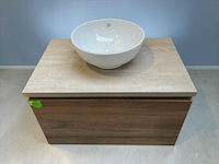 Design badmeubelset 80cm met kom - afbeelding 1 van  5