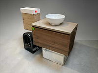 Design badmeubelset 80cm met kom - afbeelding 2 van  5