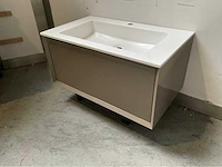Design badmeubelset met solidsurface blad - afbeelding 6 van  7
