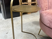 Design bank 140 cm breed, 2x bijzettafel - afbeelding 3 van  7