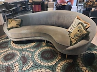 Design bank incl. 3 kussens
