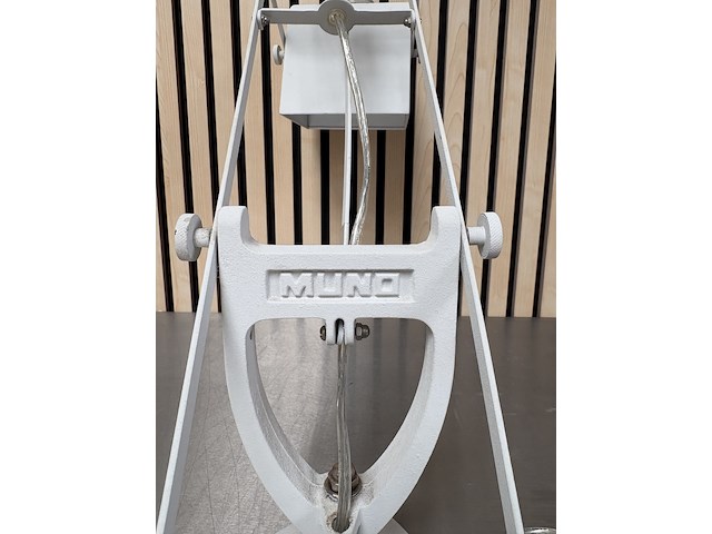 Design bureaulamp, architectenlamp, muno, wit - afbeelding 2 van  7