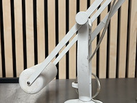 Design bureaulamp, architectenlamp, muno, wit - afbeelding 7 van  7