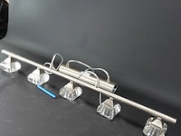 Design chroom en kristal hanglamp
