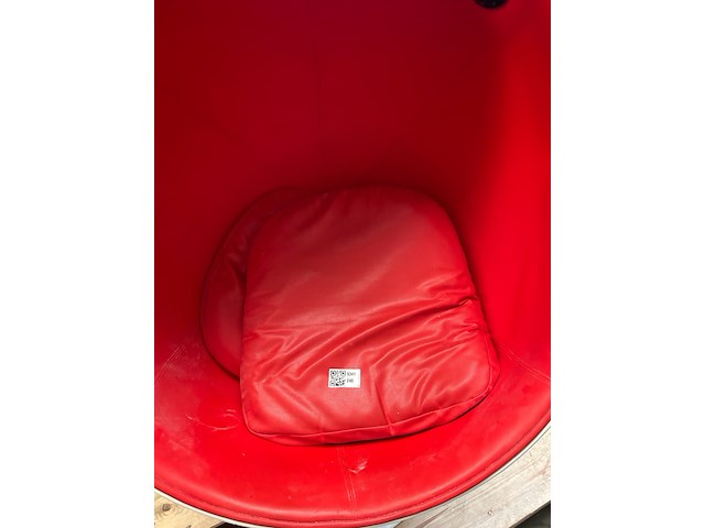 Design draaifauteuil/egg chair met geïntegreerde speaker en ingebouwde muziekmodule - afbeelding 3 van  8