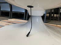 Design draaifauteuil/egg chair met geïntegreerde speaker en ingebouwde muziekmodule - afbeelding 7 van  8