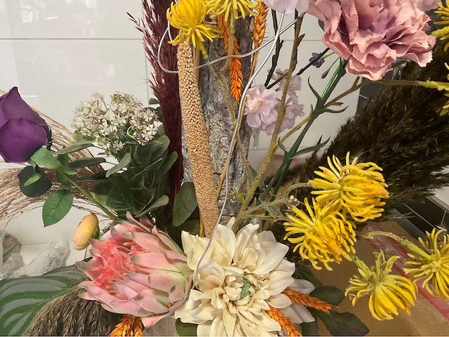 Design hand gemaakte bloempot met inhoud - afbeelding 5 van  6