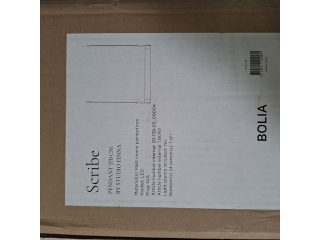 Design hanglamp, bolia, scribe - afbeelding 2 van  5