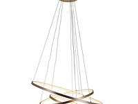 Design hanglamp, richmond, amira gold - afbeelding 1 van  4
