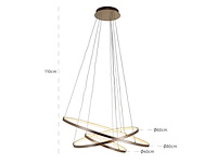 Design hanglamp, richmond, amira gold - afbeelding 2 van  4
