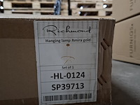 Design hanglamp, richmond, amira gold - afbeelding 4 van  4