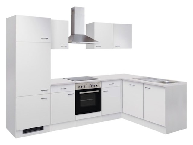 Design hoek keuken met apparatuur, kevin, wit - afbeelding 1 van  9