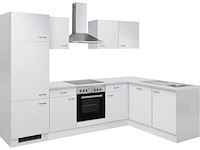Design hoek keuken met apparatuur, kevin, wit - afbeelding 1 van  9