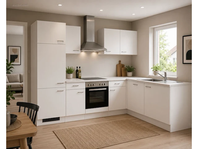 Design hoek keuken met apparatuur - afbeelding 1 van  9