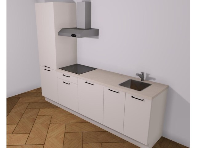Design keuken - inclusief apparatuur, bastiaan, zand - afbeelding 1 van  3