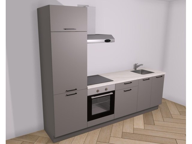 Design keuken - inclusief apparatuur, coral, taupe - afbeelding 2 van  3