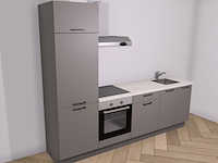 Design keuken - inclusief apparatuur, coral, taupe - afbeelding 2 van  3