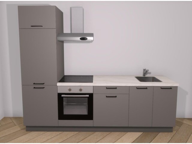 Design keuken - inclusief apparatuur, coral, taupe - afbeelding 3 van  3