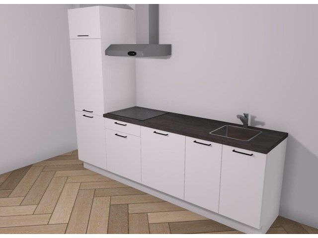 Design keuken - inclusief apparatuur, dirk, wit - afbeelding 1 van  3