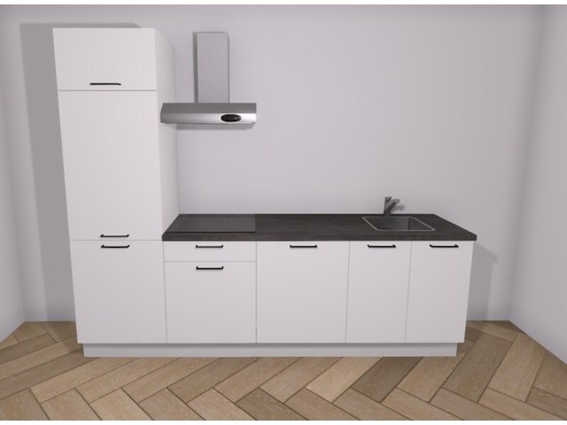 Design keuken - inclusief apparatuur, dirk, wit - afbeelding 3 van  3