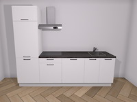 Design keuken - inclusief apparatuur, dirk, wit - afbeelding 3 van  3