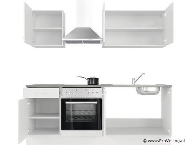 Design keuken jackie - incl. apparatuur - 210x60cm - afbeelding 2 van  6