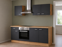 Design keuken met apparatuur, jerome, antraciet - afbeelding 2 van  7