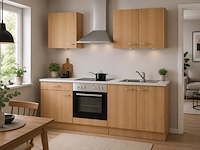 Design keuken met apparatuur, rudy, eiken - afbeelding 1 van  7