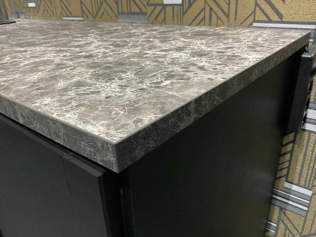 Design keukenopstelling voorzien van vaatwasser/gootsteen/koelkast - afbeelding 11 van  16