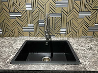 Design keukenopstelling voorzien van vaatwasser/gootsteen/koelkast - afbeelding 12 van  16