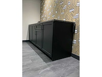 Design keukenopstelling voorzien van vaatwasser/gootsteen/koelkast - afbeelding 13 van  16