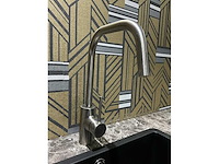 Design keukenopstelling voorzien van vaatwasser/gootsteen/koelkast - afbeelding 14 van  16