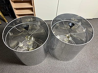 Design kroonluchter met doorzichtige kap - moooi - afbeelding 2 van  5