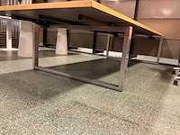 Design lounge vergadertafel 280x120 cm - afbeelding 3 van  5