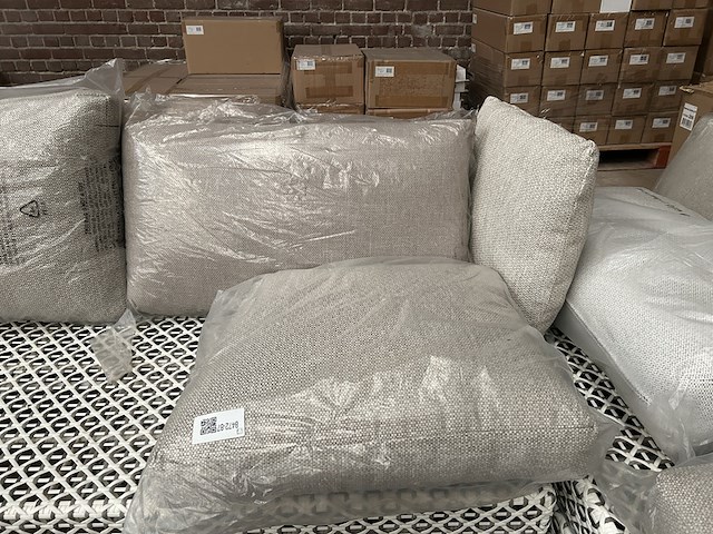 Design loungeset 4-delig met kussens - afbeelding 2 van  7