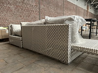 Design loungeset 4-delig met kussens - afbeelding 5 van  7