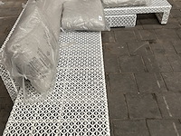 Design loungeset 4-delig met kussens - afbeelding 7 van  7