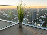 Design metalen bloempot met inhoud - afbeelding 1 van  4