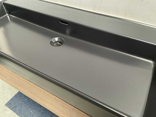 Design onderkast met keramische wastafel 102x46cm - afbeelding 3 van  5