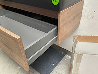 Design onderkast met keramische wastafel 102x46cm - afbeelding 4 van  5