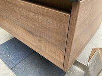 Design onderkast met keramische wastafel 102x46cm - afbeelding 5 van  5