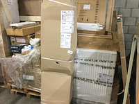 Design radiator 180x47 cm, vasco, arche plus, zwart - afbeelding 2 van  5