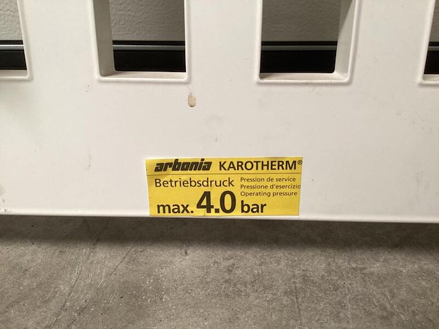 Design radiator, arbonia, karotherm, wit - afbeelding 7 van  7